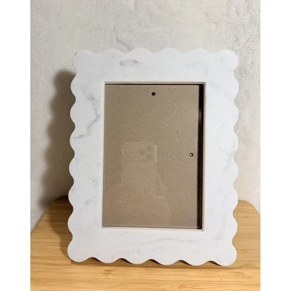 Threshold™ 5x7 Marble Stone Table Picture Frame Modern Photo Frame